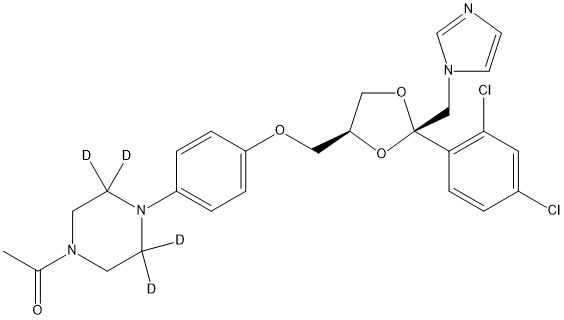(±)-Ketoconazole-[d4]